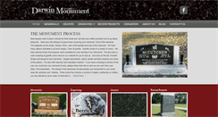 Desktop Screenshot of darwinmonument.com